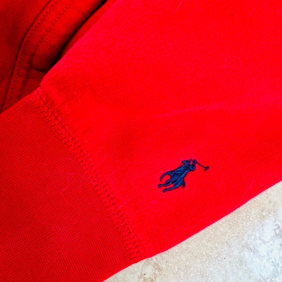 Polo Ralph Lauren 1967 Hoodie Fleece Red - Picture 4 of 9